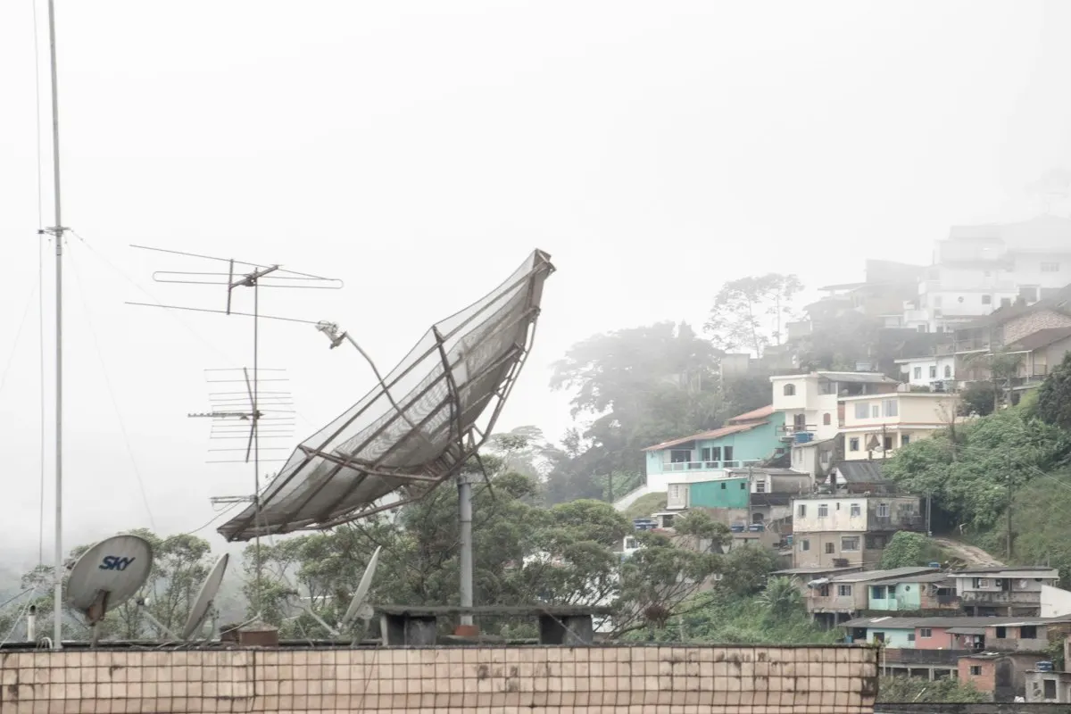 Antena de telecomunicações em Teresópolis
